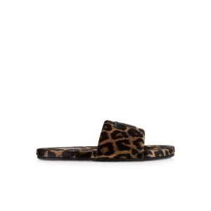 Alpargata Tom Ford Leopard Print Velour Harrison Hombre Marrones Negras | 102-PYRHBS