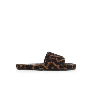 Alpargata Tom Ford Printed Towelling Harrison Hombre Negras | 351-LUWJRA