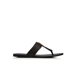 Alpargata Tom Ford Smooth Cuero Brighton Hombre Negras | 492-BQUZLJ