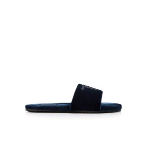 Alpargata Tom Ford Velvet Harrison Hombre Ocean | 306-FZXJBN