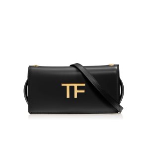 Bolsa De Hombro Tom Ford Box Palmellato Tf Mini Mujer Negras | 830-EJVXFU