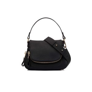 Bolsa De Hombro Tom Ford Medium Double Correa Jennifer Mujer Negras | 759-YNMHAB
