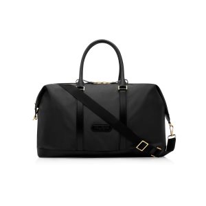 Bolso De Equipaje Tom Ford Recycled Nylon Holdall Hombre Negras | 394-ALMGJT