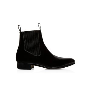 Botas Tom Ford Glossy Charol Kurt Chelsea Hombre Negras | 189-NOQTYL