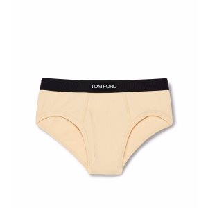 Bragas Tom Ford Algodon Boxer Hombre Amarillo Claro | 203-WMBYSI