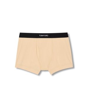 Bragas Tom Ford Algodon Boxer Hombre Amarillo Claro | 415-FTMAJB