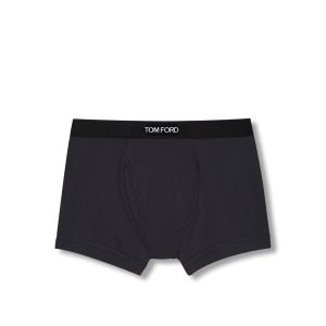 Bragas Tom Ford Algodon Boxer Hombre Ebony | 904-EZXNYV