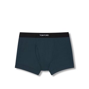 Bragas Tom Ford Algodon Boxer Hombre Everglade | 245-WZGMEO