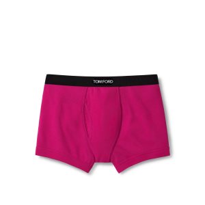 Bragas Tom Ford Algodon Boxer Hombre Fucsia | 734-NDYICT