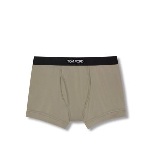 Bragas Tom Ford Algodon Boxer Hombre Gris | 025-VWMYZP