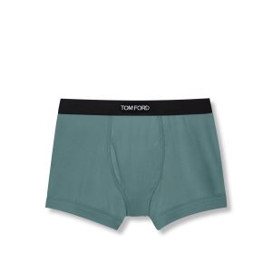 Bragas Tom Ford Algodon Boxer Hombre Turquesa | 675-PGFURD
