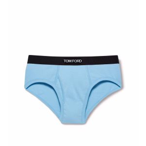 Bragas Tom Ford Algodon Boxer Hombre Turquesa Claro | 748-FTXQDY