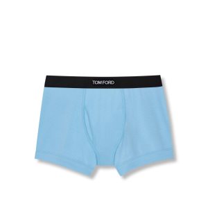 Bragas Tom Ford Algodon Boxer Hombre Turquesa Claro | 869-AHQEMW