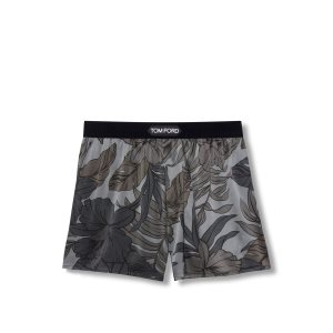 Bragas Tom Ford Hibiscus Silk Boxer Hombre Aquarelli | 193-YIKQXO