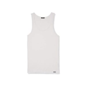 Camiseta Tom Ford Algodon Modal Rib Tank Hombre Blancas | 123-XZVENO