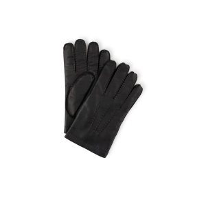 Carteras Pequeñas Tom Ford Nappa Cuero Gloves With Cashmere Lining Hombre Negras | 869-KSCUIE