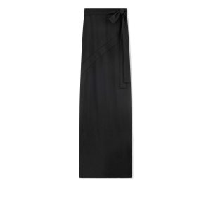 Falda Tom Ford Fluid Double-faced Satin Mujer Negras | 948-CPWOJT