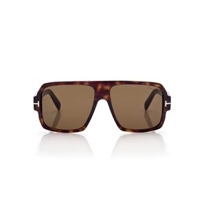 Gafas de Sol Tom Ford Camden Hombre Havana | 349-BRSNXG