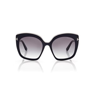 Gafas de Sol Tom Ford Chantalle Mujer Negras | 412-QIOKYX