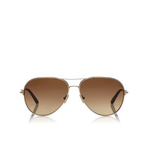 Gafas de Sol Tom Ford Clark Hombre Rosas Doradas | 237-ZMOSBE