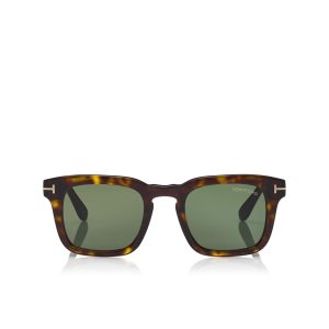 Gafas de Sol Tom Ford Dax Hombre Verde Menta | 386-PCDELO