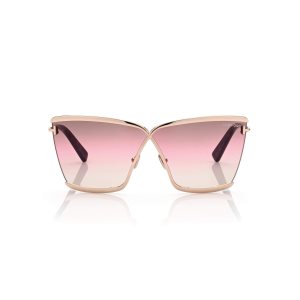 Gafas de Sol Tom Ford Elle Mujer Rosas Doradas | 619-BYUQZN