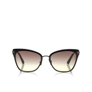 Gafas de Sol Tom Ford Faryn Mujer Negras | 549-DYRJVC