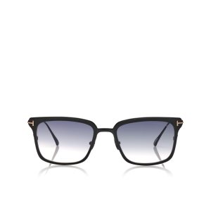 Gafas de Sol Tom Ford Hayden Hombre Negras | 432-PVQYTI