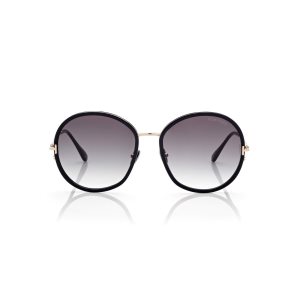 Gafas de Sol Tom Ford Hunter Mujer Negras | 851-BNRIQW