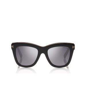 Gafas de Sol Tom Ford Julie Mujer Negras | 823-ILTOZB