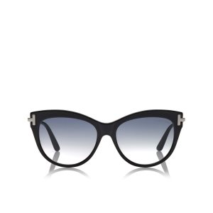 Gafas de Sol Tom Ford Kira Mujer Negras | 291-WKEJVD