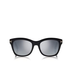 Gafas de Sol Tom Ford Lauren Mujer Negras | 701-CXDFNM