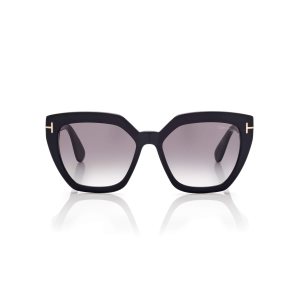 Gafas de Sol Tom Ford Phoebe Mujer Negras | 751-DNILKZ
