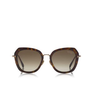 Gafas de Sol Tom Ford Polarized Kenyan Mujer Verde Menta | 714-ZPRBAI