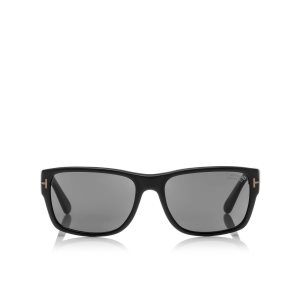 Gafas de Sol Tom Ford Polarized Mason Hombre Negras | 671-BIQLJW