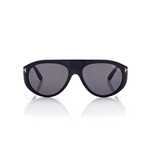 Gafas de Sol Tom Ford Rex Mujer Negras | 135-KVULAZ