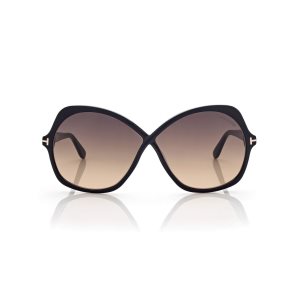 Gafas de Sol Tom Ford Rosemin Mujer Negras | 605-NCVRMW