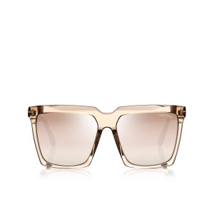 Gafas de Sol Tom Ford Sabrina Mujer Beige | 948-HBGKTE