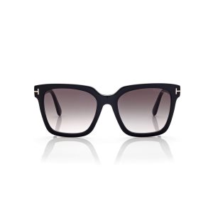 Gafas de Sol Tom Ford Selby Mujer Negras | 021-UPDQTG