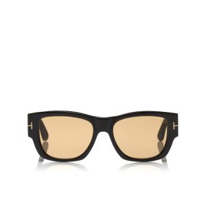 Gafas de Sol Tom Ford Tom N.12 Hombre Marrones Oscuro | 268-IWFDSZ