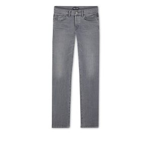 Jeans Tom Ford Directo Japanese Selvedge Hombre Gris | 697-DWTYKN
