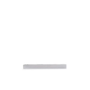 Joyería Tom Ford A Rayas White Gold Tie Bar Hombre Blancas Doradas | 751-CAEOJQ