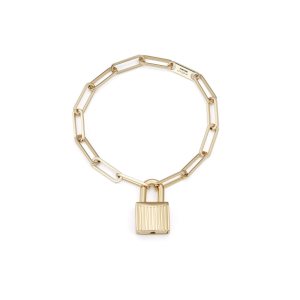 Joyería Tom Ford Padlock Chain Bracelet Mujer Doradas | 682-YJRBLE