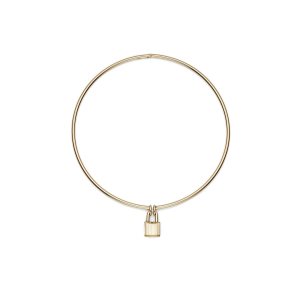 Joyería Tom Ford Padlock Choker Mujer Doradas | 137-HFZIVY