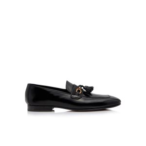 Loafers Tom Ford Charol Jack Tassel Hombre Negras | 987-VNYGEI