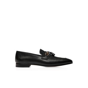 Loafers Tom Ford Grain Cuero Jack Tassel Hombre Negras | 308-DMFYPQ