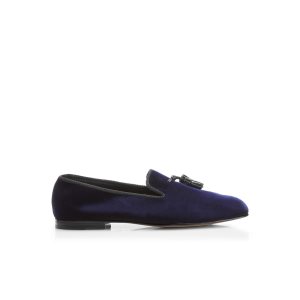 Loafers Tom Ford William Tassel Hombre Azules Oscuro | 263-ASBXIN
