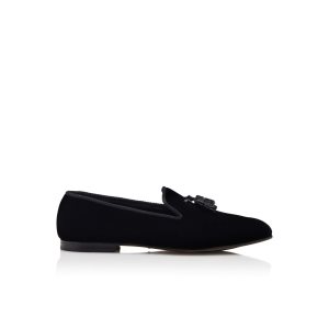 Loafers Tom Ford William Tassel Hombre Negras | 082-IAVKBY
