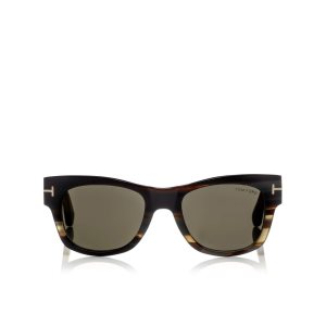 Los Anteojos Tom Ford Tom N.2 Hombre Verde | 756-DHYSIG