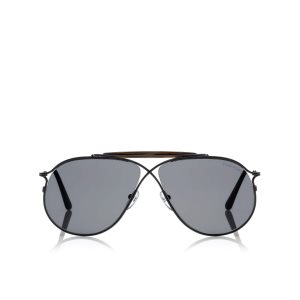 Los Anteojos Tom Ford Tom N.6 Hombre Negras | 193-ESXBAM